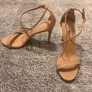 Steve Madden Nude Feliz Strappy Heel